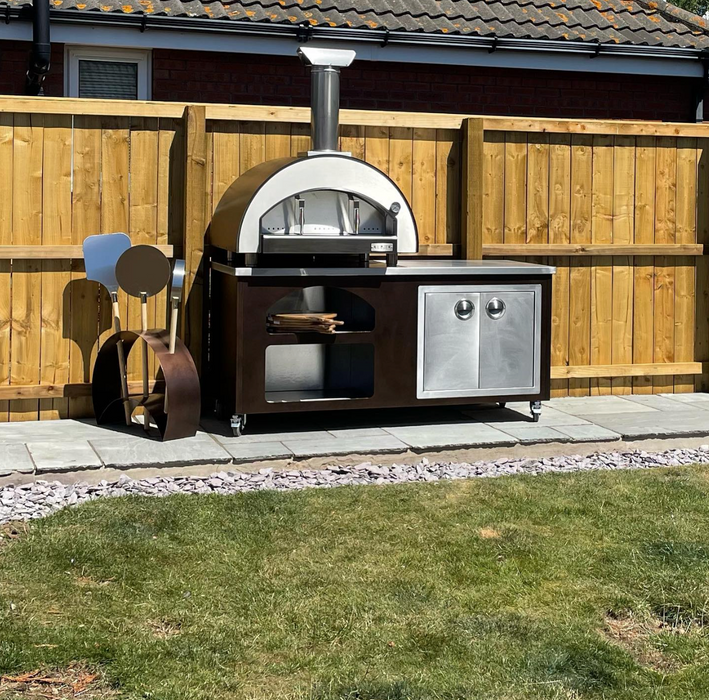 Outdoor cabinet & Pizza oven Cooper