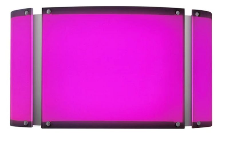 Baumatic Spectrum Designer 68cm Colour Changing Wall Mounted Cooker Hood