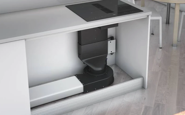 Airforce Centrale POP 86cm Induction Hob with Central Downdraft and Touch Control