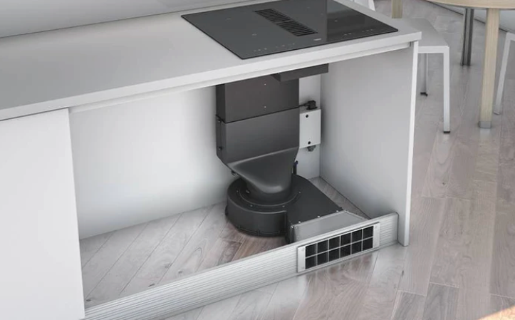 Airforce Aspira 60cm downdraft Bridgeable Touch Control Induction hob