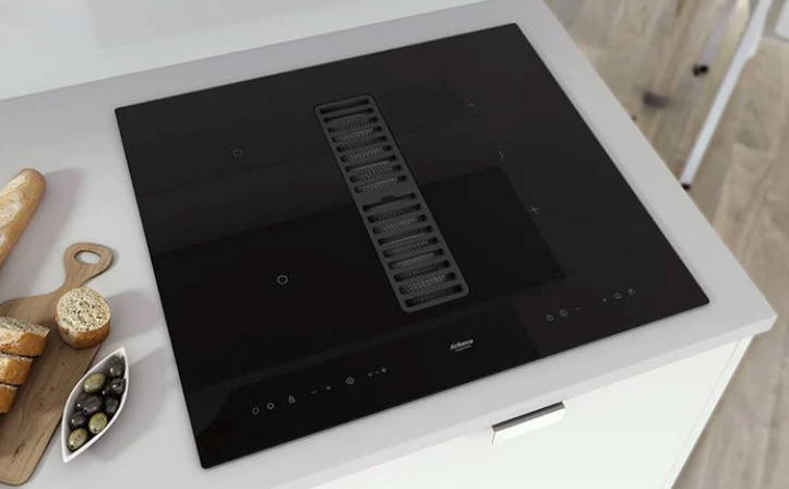 Airforce Aspira 60cm downdraft Bridgeable Touch Control Induction hob