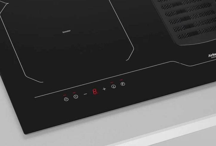 Airforce Aspira Centrale B2 Octa 78cm 4 Zone Induction Hob with Downdraft