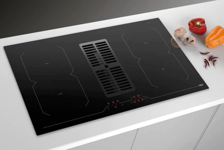 Airforce Aspira Centrale B2 Octa 86cm Induction Hob with Downdraft Extractor