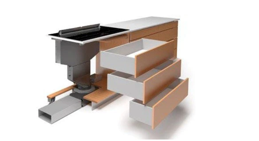 Aspira 2 or 3 Drawer unit with correct depth drawers.