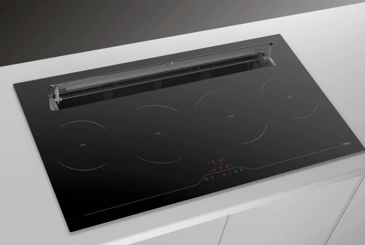 Airforce Aspira Slim B2 Eco & Motion 90cm Induction Hob with Rear Downdraft Extraction