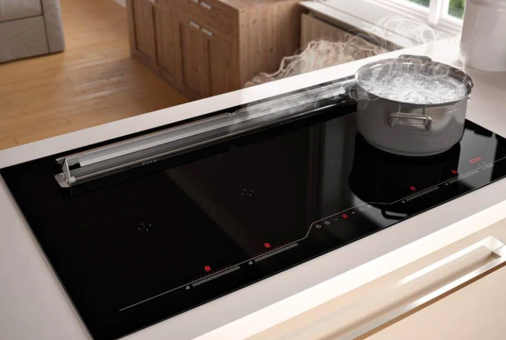 Induction hob deals with inbuilt extractor