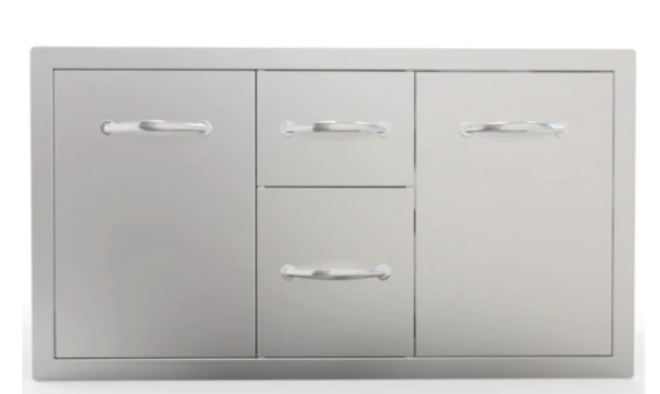 SunStone 5 Burner Built in Bundles 6 Piece & Fridge