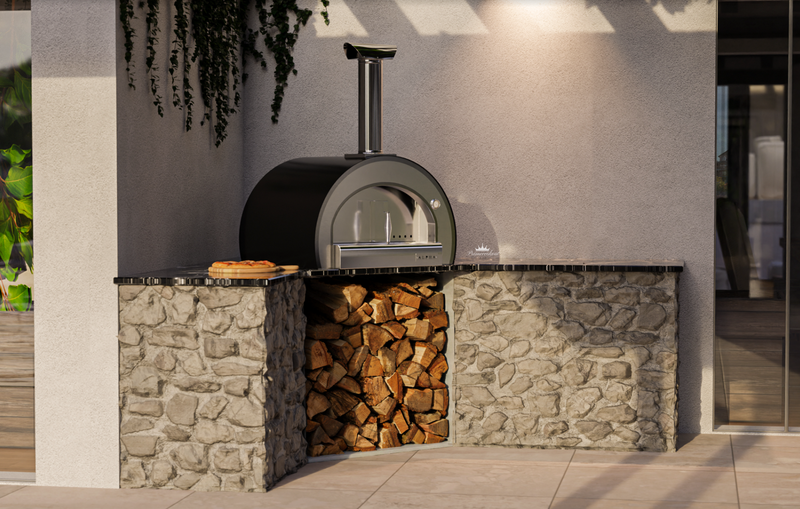 Piccolo Pizza Oven Built in - Black