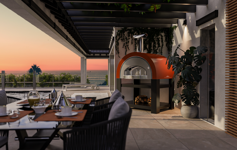 Titano Pizza Oven + Trolley Residential & Commercial - Antique Copper