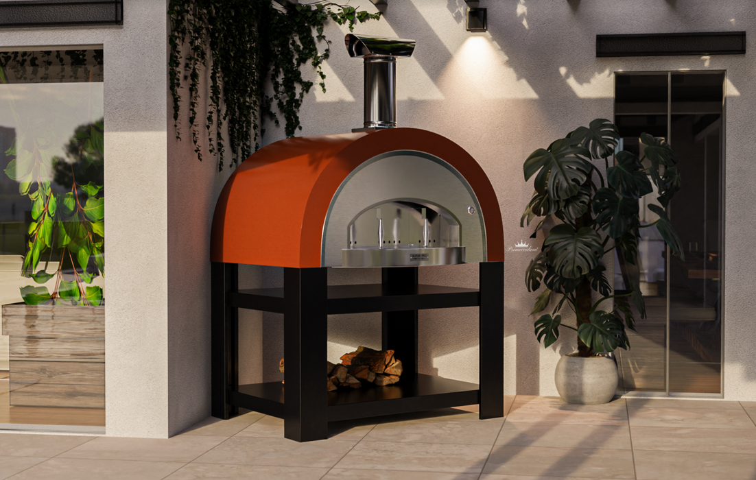 Titano Pizza Oven + Trolley Residential & Commercial - Antique Copper