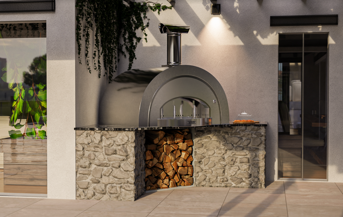 Titano Pizza Oven Built in Residential & Commercial - Stainless Steel