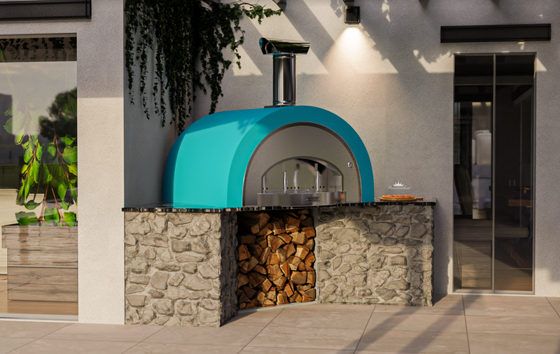 Titano Pizza Oven Built in Residential & Commercial - Teal