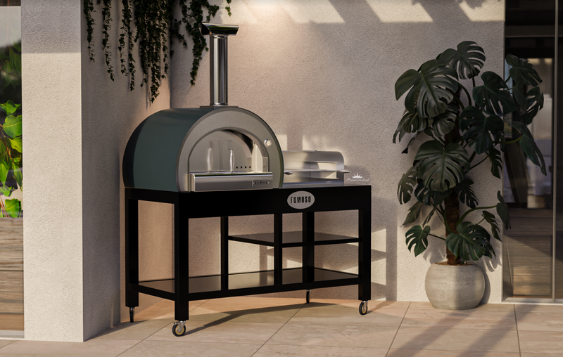 Fumoso Piccolo Pizza Oven & Grill Set- Anthracite
