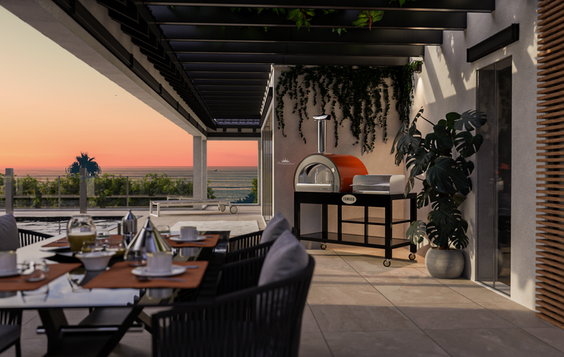 Fumoso Piccolo Pizza Oven & Grill Set - Antique Copper