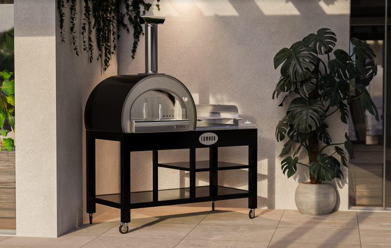 Fumoso Piccolo Pizza Oven & Grill Set - Black