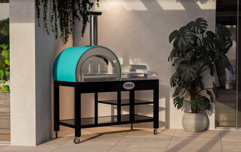 Fumoso Piccolo Pizza Oven & Grill Set - Teal