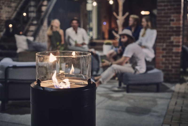 Enders Nova LED Flame Large, Black + Cover + Shel Set