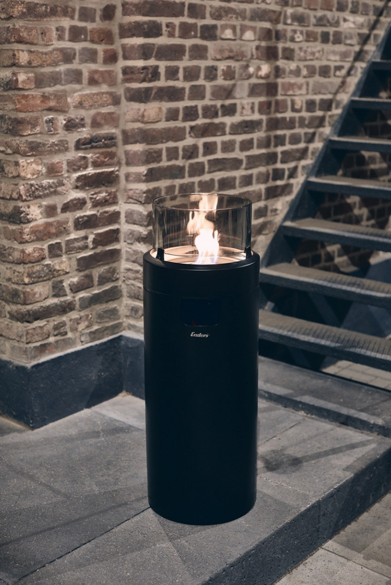 Enders Nova LED Flame Large, Black + Cover + Shel Set