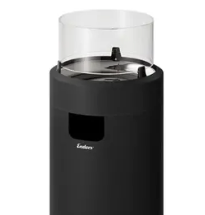 Enders Nova LED Flame Medium, Black + Cover + Shel Set