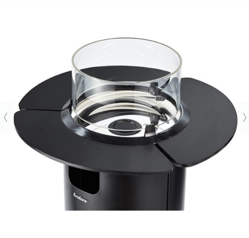 Enders Nova LED Flame Large, Black + Cover + Shel Set