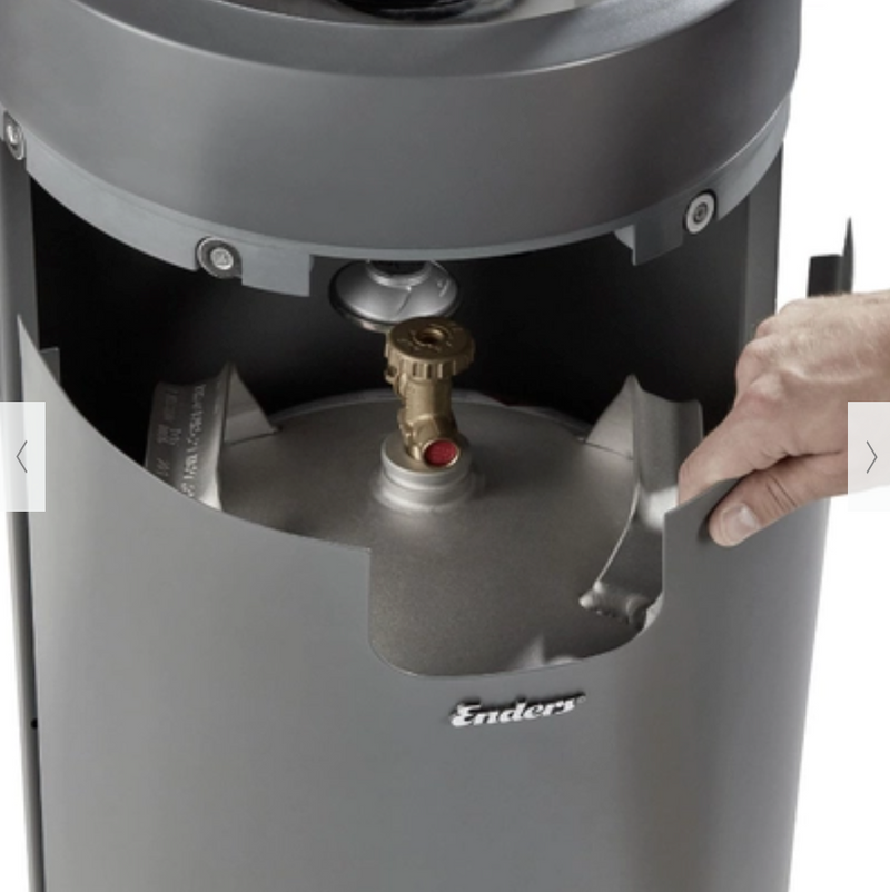 Enders Nova LED Flame Medium, Grey + Cover + Shel Set