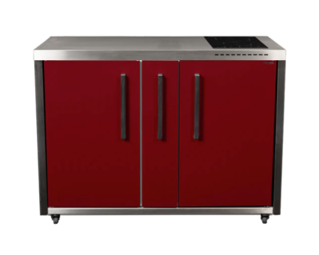 Elfin Compact MO 120A Outdoor Kitchen - With fridge on the Left & With ...