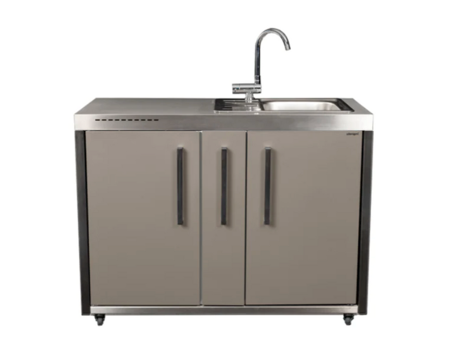 Elfin Compact MO 120A Outdoor - With Sink On the Right - Sand