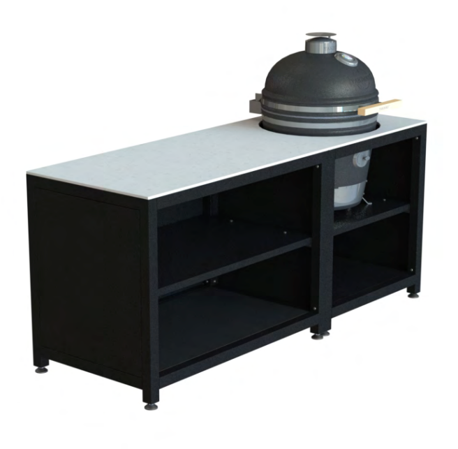 YAKINIKU® Luxury outdoor kitchen Setup 04 - 80x70cm with 19" Hole  + 120x70cm