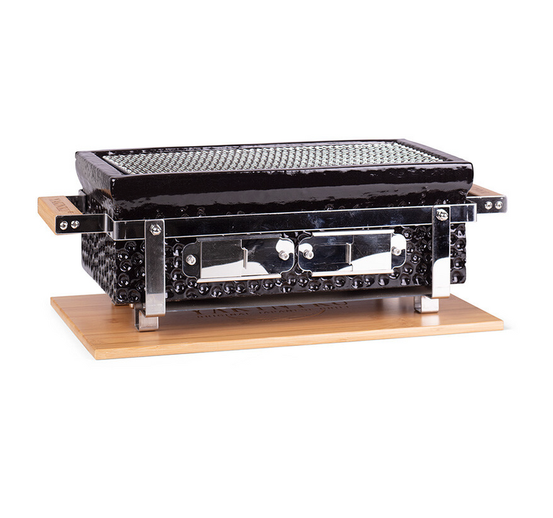 Yakiniku rectangular shichirin | konro & yakitori grill medium