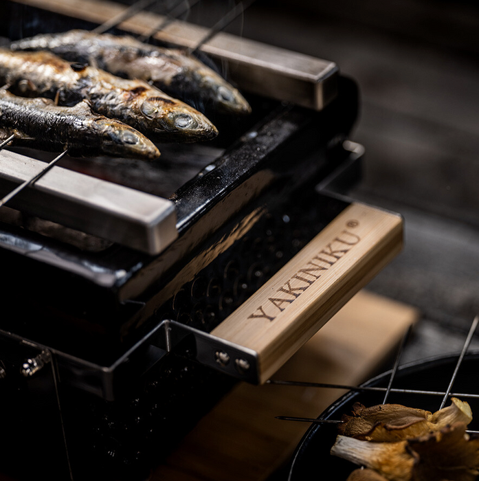 YAKINIKU rectangular shichirin | konro & yakitori grill