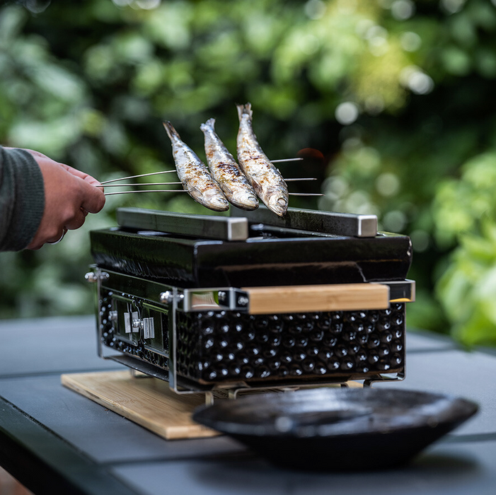 YAKINIKU rectangular shichirin | konro & yakitori grill