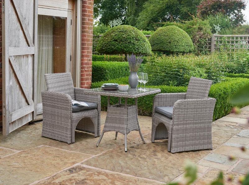 Morston 2/4 Dining 65 X 75 D/Half Rnd Grey