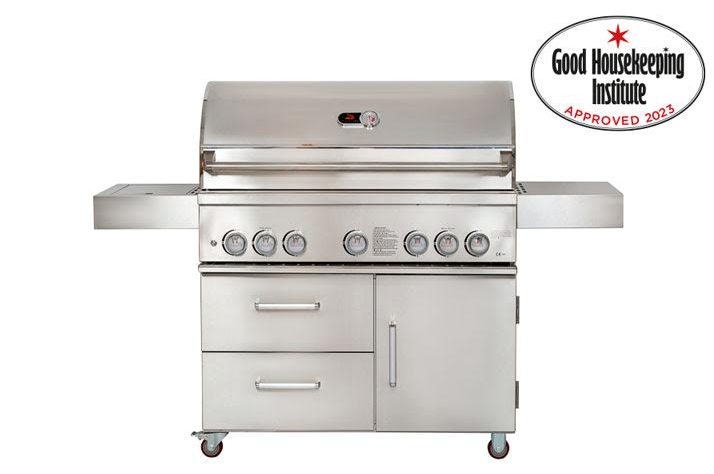 Whistler Bibury 5 Burner Barbecue with Rotisserie and Weather Cover