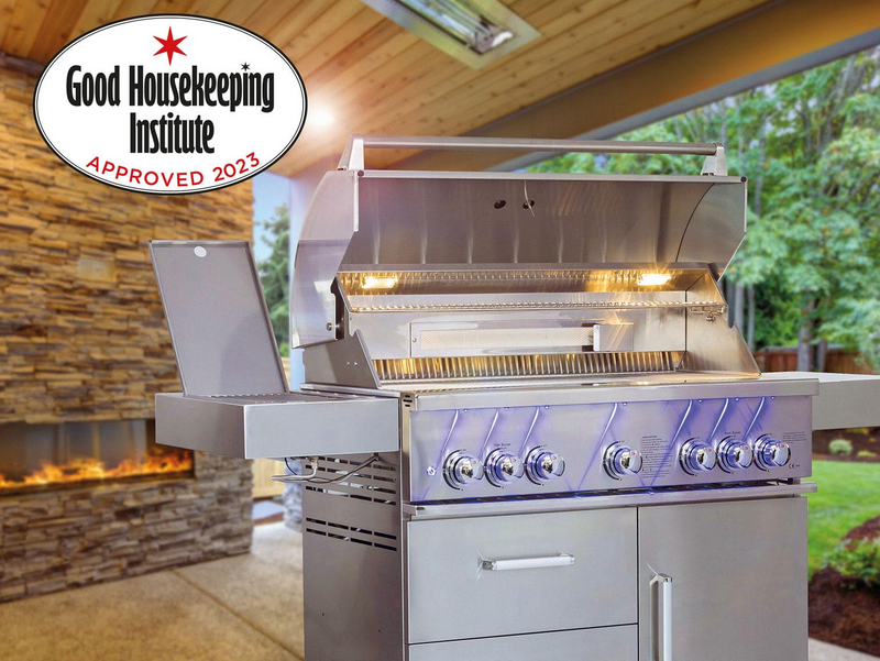 Whistler Bibury 5 Burner Barbecue with Rotisserie and Weather Cover