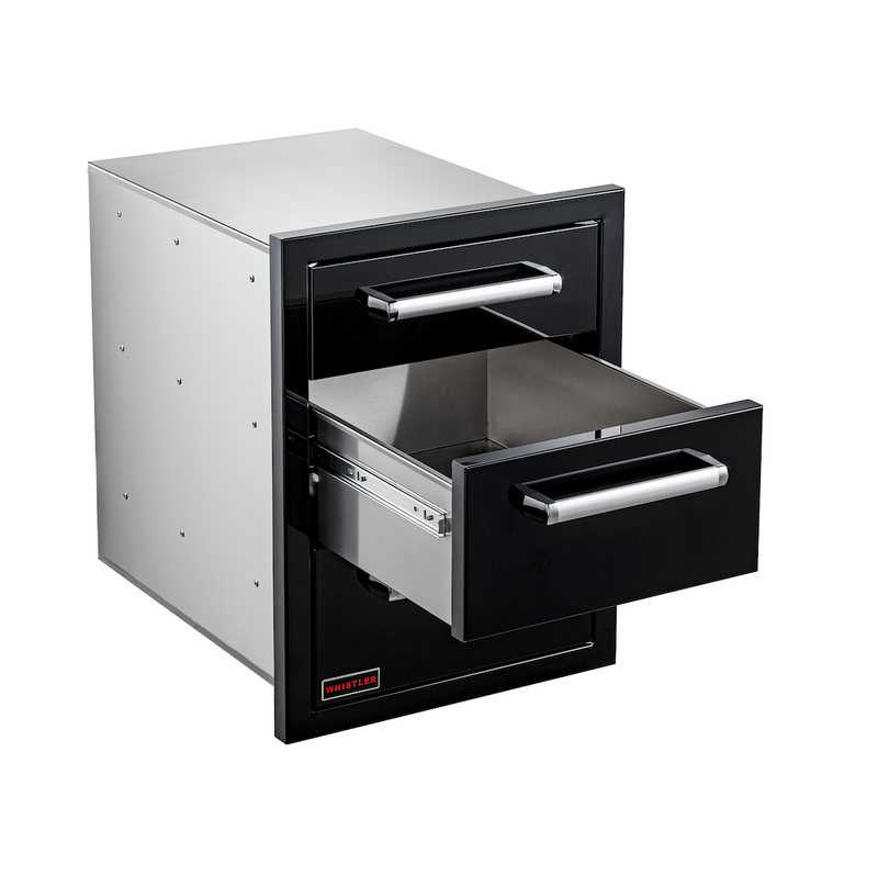 Whistler Burford Triple Drawer Black