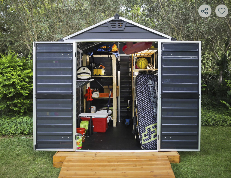 Skylight 6 ft. x 8 ft. Shed Kit