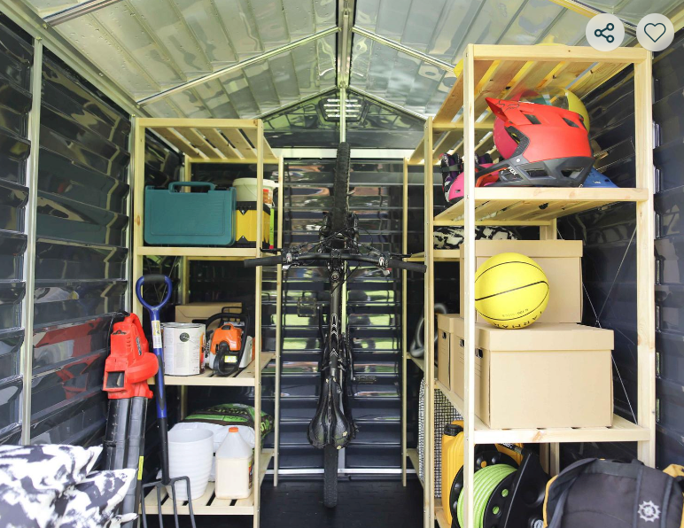 Skylight 6 ft. x 12 ft. Shed Kit