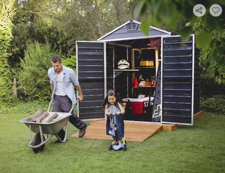 Skylight 6 ft. x 12 ft. Shed Kit