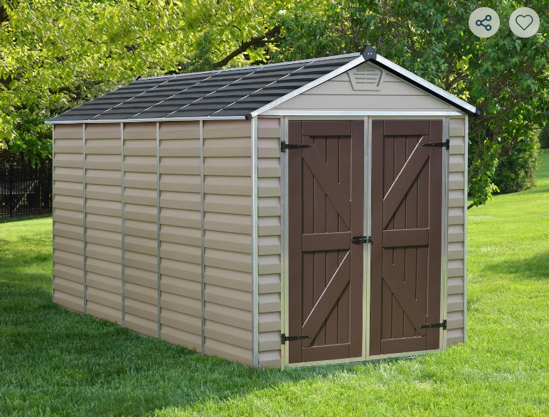 Skylight 6 ft. x 12 ft. Shed Kit