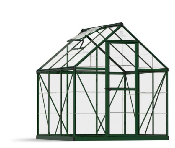 Harmony 6 ft. x 6 ft. Greenhouse Kit - Clear Panels