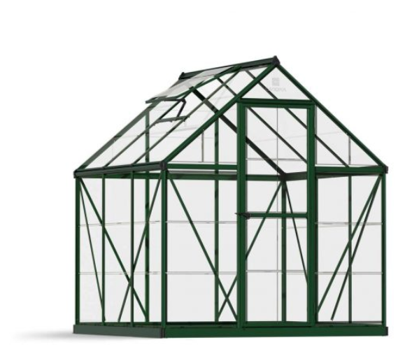 Harmony 6 ft. x 6 ft. Greenhouse Kit - Clear Panels