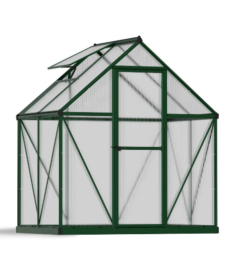 Mythos 6 ft. x 4 ft. Greenhouse Kit -  Twinwall Panels