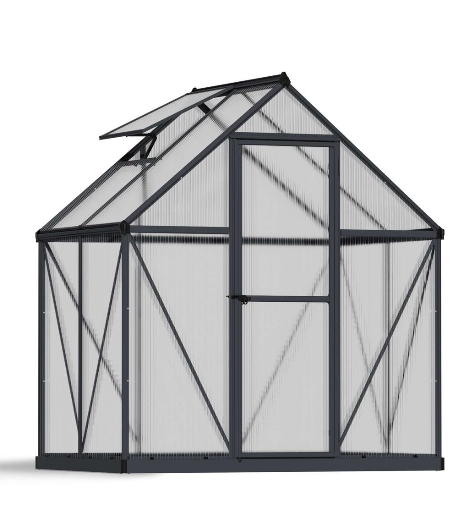 Mythos 6 ft. x 4 ft. Greenhouse Kit -  Twinwall Panels