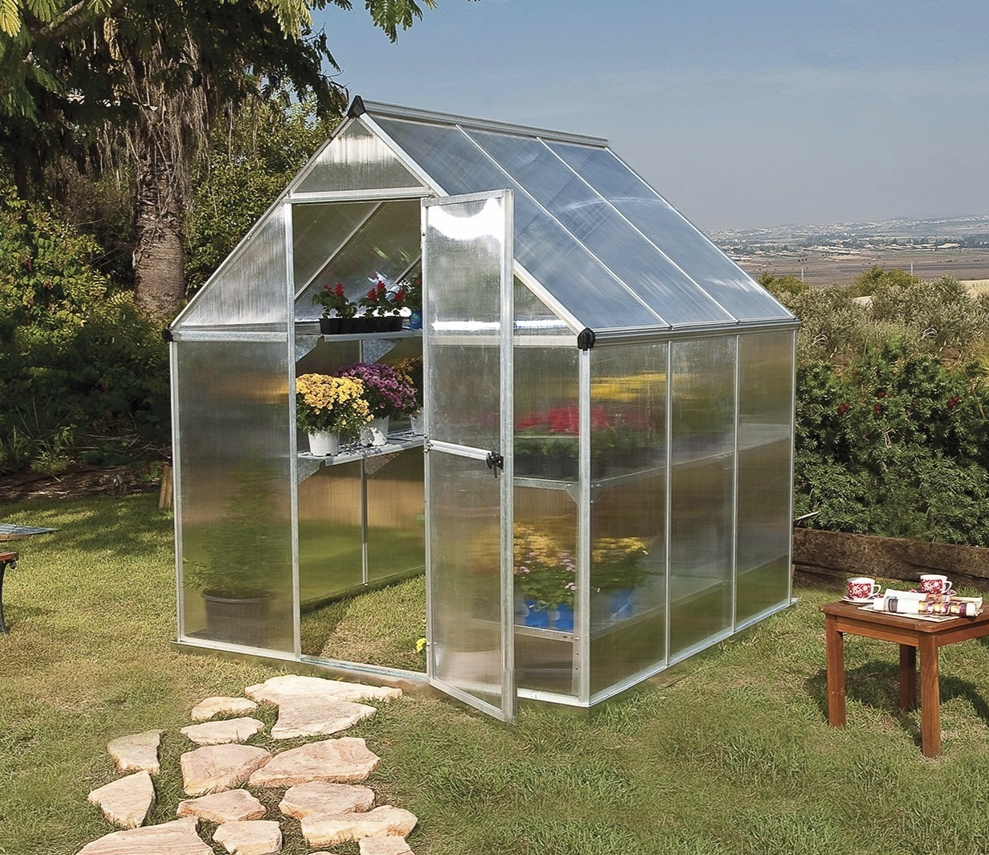 Mythos 6 ft. x 6 ft. Greenhouse Kit - Twinwall Panels