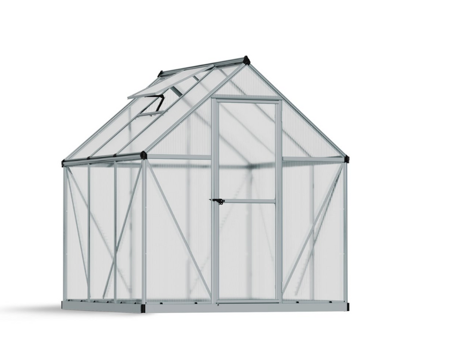 Mythos 6 ft. x 6 ft. Greenhouse Kit - Twinwall Panels