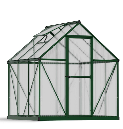 Mythos 6 ft. x 6 ft. Greenhouse Kit - Twinwall Panels