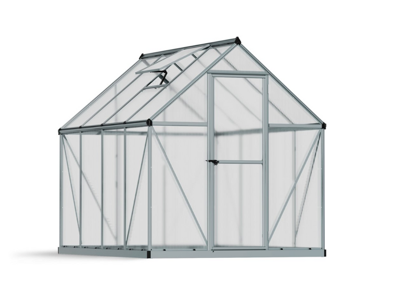 Mythos 6 ft. x 8 ft. Greenhouse Kit - Twinwall Panels