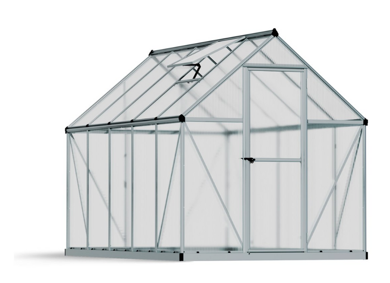 Mythos 6 ft. x 10 ft. Greenhouse Kit - Twinwall Panels