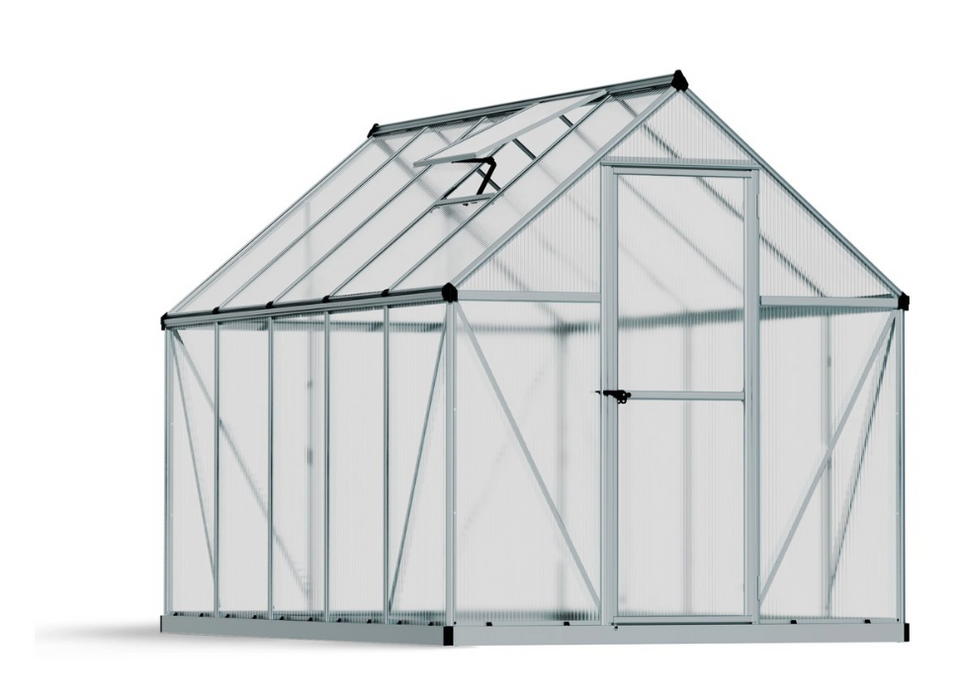 Mythos 6 ft. x 14 ft. Greenhouse Kit - Twinwall Panels