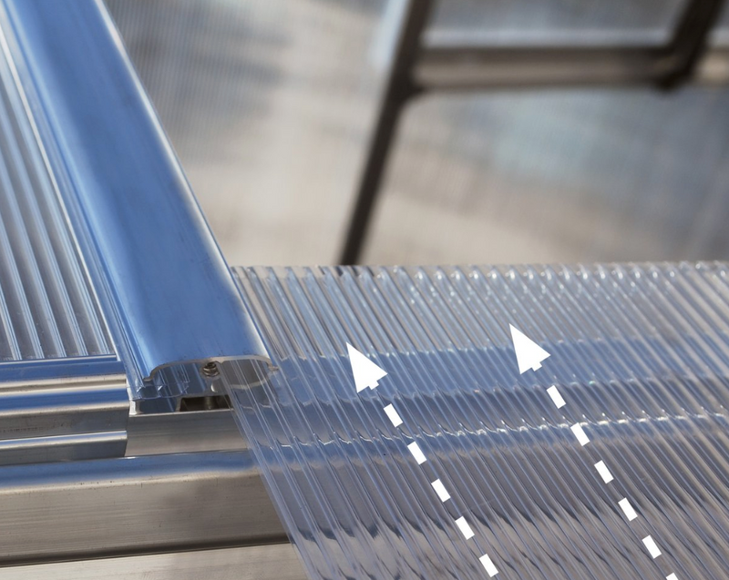 Hybrid 6 ft. x 10 ft. Greenhouse Kit - Hybrid Panels